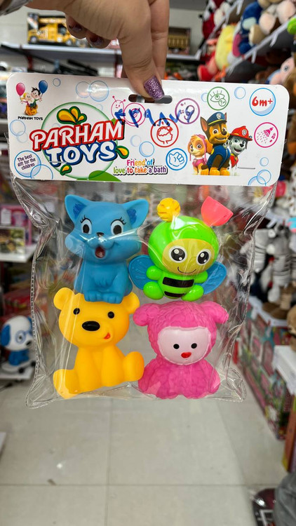 جغجغه و پوپت 4 عددی