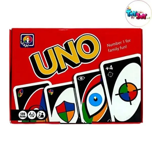 بازی فکری اونو کارتی 120 عددی(تک و عمده)