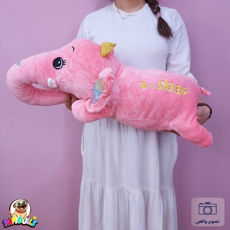 عروسک پتودار فیل خرطوم بلند