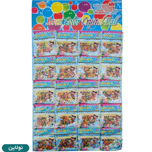 خاک ژله ای رنگی بسته 20 عددی مدل Seven Color