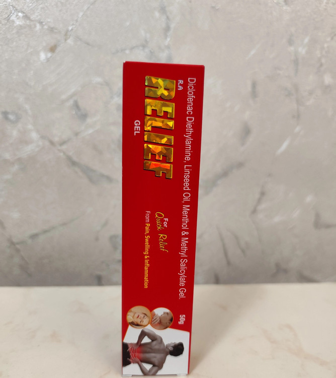 پماد تسکین دهنده دردهای عضلانی و مفاصل ریلیف ۵۰ گرمی