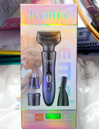 کیت تراش چندکاره Kemei مدل KM-7114 (4 در 1)