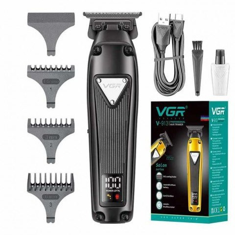 ماشین اصلاح وی جی آر مدل V-913 با تیغه سرامیک و برش مستقیم