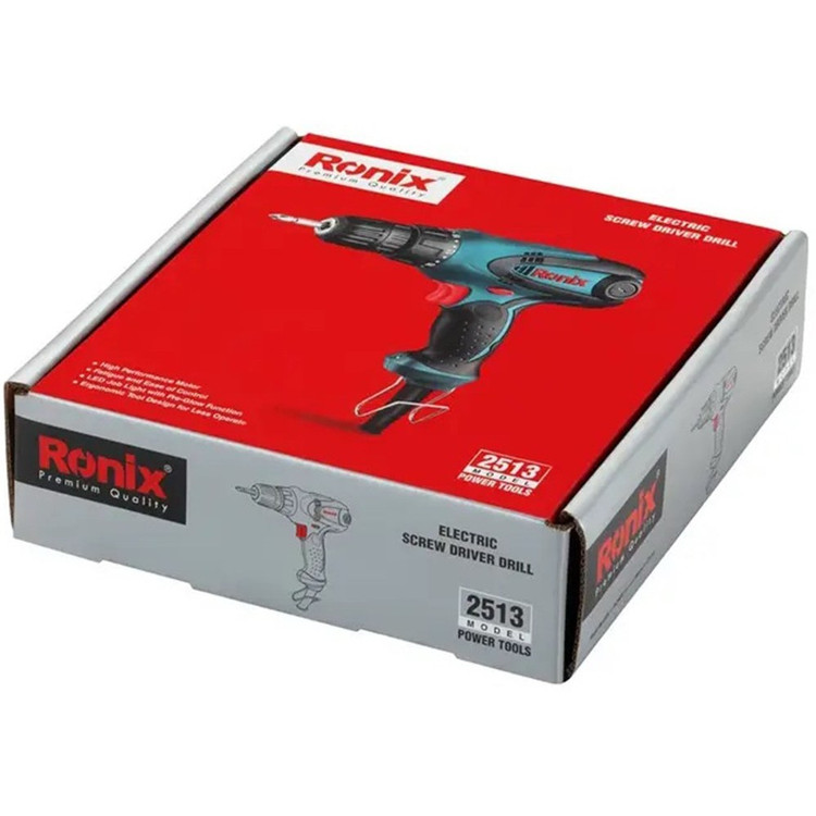 پیچ گوشتی برقی ترکمتردار رونیکس 2513