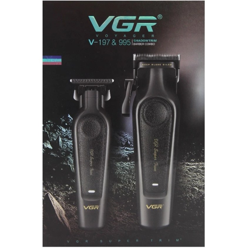 ست ماشین اصلاح وی جی آر مدل V-197 و V-995