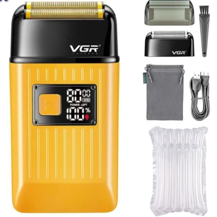 ماشین اصلاح وی جی آر مدل V-357 با تیغه تیتانیوم و ضد آب